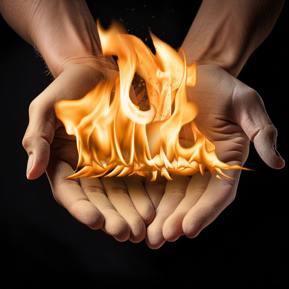Hand-Feuer Hand-Feuer